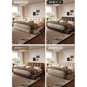 法莎蒂泡芙床法式奶油风